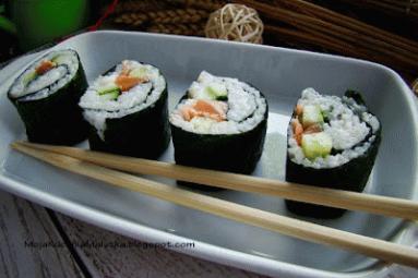 Sushi futo maki -udomowione