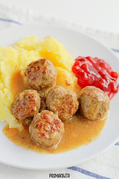 Szwedzkie klopsiki, czyli köttbullar