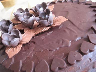 Tort czekoladowy (polewa)