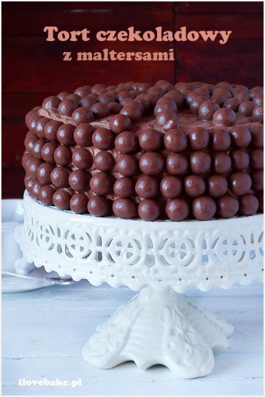Tort czekoladowy z Maltersami