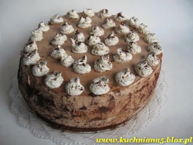 Tort kawowo - czekoladowy 