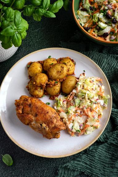 Udka z oscypkiem i kabanosem