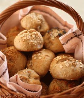 Chleb z kuskusem i płatkami owsianymi (ciasto)