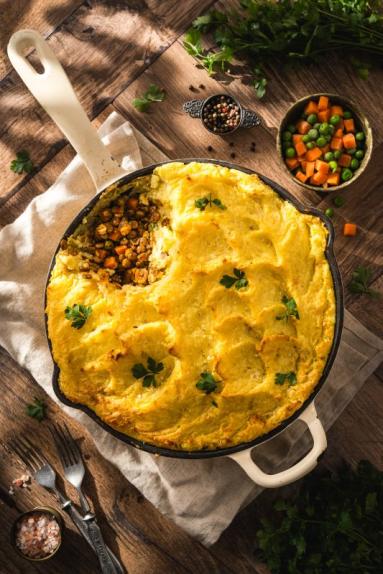 Wegetariańska zapiekanka pasterska