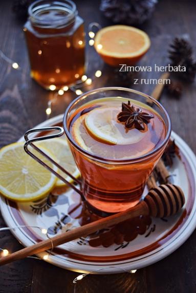 Zimowa herbata z rumem