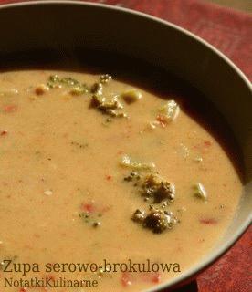 Zupa brokułowo-serowa według Bajaderki