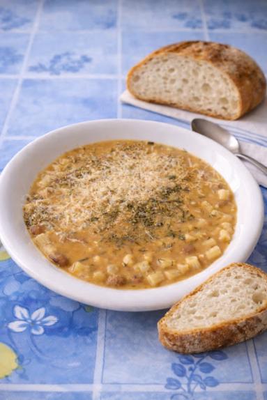 Zupa fasolowa po włosku / Minestra ai fagioli