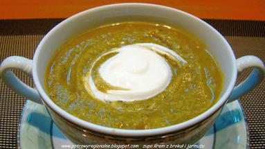 Zupa krem z brokuła i jarmużu
