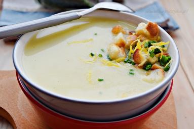 Zupa – krem z koprem włoskim ( fenikułem )