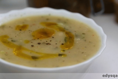 Zupa z białych  warzyw