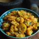 Aloo gobi z młodymi ziemniakami Aloo gobi z młodymi ziemniakami