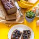 Bezglutenowy chlebek bananowy z nasionami chia Bezglutenowy chlebek bananowy z nasionami chia