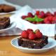 Brownie z malinami Brownie z malinami