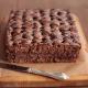 Brownies migdałowo-wiśniowe z masą budyniową Brownies migdałowo-wiśniowe z masą budyniową