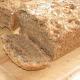 Chleb z mąki z pełnego przemiału z płatkami owsianymi