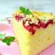 Ciasto z wiśniami i kruszonką Ciasto z wiśniami i kruszonką