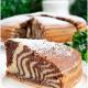 Ciasto zebra Ciasto zebra