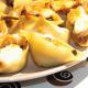 conchiglioni z bakłażanem, cukinią i porem conchiglioni z bakłażanem, cukinią i porem
