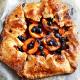 Galette z morelami i borówką Galette z morelami i borówką