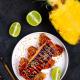 Grillowany łosoś w sosie teriyaki Grillowany łosoś w sosie teriyaki