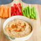 Hummus z masłem orzechowym i wędzoną papryką Hummus z masłem orzechowym i wędzoną papryką