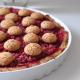 Jaglana tarta z porzeczkami i ciastkami amaretti Jaglana tarta z porzeczkami i ciastkami amaretti
