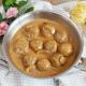 Klopsiki z jelenia w sosie z brandy Klopsiki z jelenia w sosie z brandy