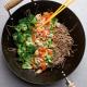 Makaron soba z masłem orzechowym i warzywami Makaron soba z masłem orzechowym i warzywami