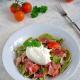 Makaron z burratą i prosciutto Makaron z burratą i prosciutto