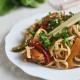 Makaron z kurczakiem i pak choi Makaron z kurczakiem i pak choi