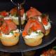Muffinki limonkowe z łososiem Muffinki limonkowe z łososiem