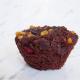 Muffiny czekoladowe z malinami i kandyzowaną skórką pomarańczy Muffiny czekoladowe z malinami i kandyzowaną skórką pomarańczy