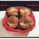 Muffiny gruszkowe z goździkowym budyniem