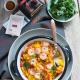 Paella z chorizo i krewetkami Paella z chorizo i krewetkami
