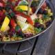 Paella z ośmiornicą i kurczakiem Paella z ośmiornicą i kurczakiem