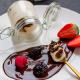 Panna cotta z suszoną śliwką Panna cotta z suszoną śliwką