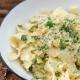 Pappardelle z cukinią i gorgonzolą Pappardelle z cukinią i gorgonzolą