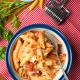Penne z mozzarellą Penne z mozzarellą