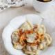 Pierogi z mięsem i kaszą jęczmienną Pierogi z mięsem i kaszą jęczmienną