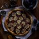 Pizza z powidłami śliwkowymi i kozim serem Pizza z powidłami śliwkowymi i kozim serem