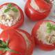 Pomidory faszerowane tuńczykiem z  orzechami 
