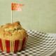 Pszenno - kukurydziane muffiny z suszoną żurawiną Pszenno - kukurydziane muffiny z suszoną żurawiną