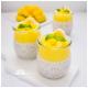 Pudding chia z bananem i mango Pudding chia z bananem i mango