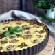 Quiche z szynką i pieczarkami Quiche z szynką i pieczarkami