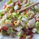 Sałatka z pora, białej fasoli i surimi Sałatka z pora, białej fasoli i surimi
