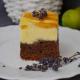 Sernik brownie z brzoskwiniami Sernik brownie z brzoskwiniami