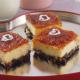 Sernik z białą czekoladą/White chocolate cheesecake squares