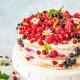 Smak lata - migdałowy tort z owocami Smak lata - migdałowy tort z owocami