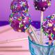 Starry night cake pops - gwiezdne ciasteczkowe lizaki Starry night cake pops - gwiezdne ciasteczkowe lizaki