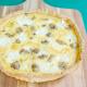 Tarta z karmelizowanym czosnkiem Tarta z karmelizowanym czosnkiem